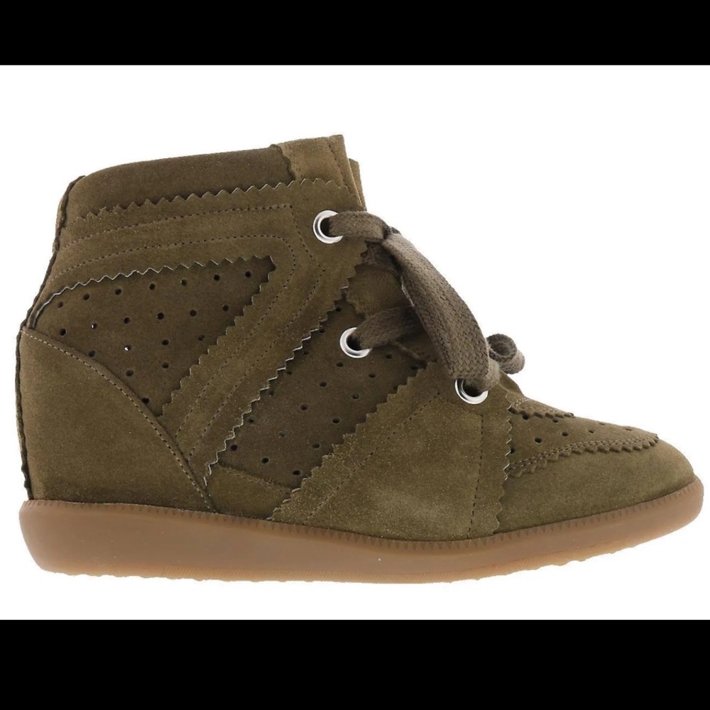 Isabel Marant high-top wedge sneakers
